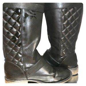 Black steve madden boots